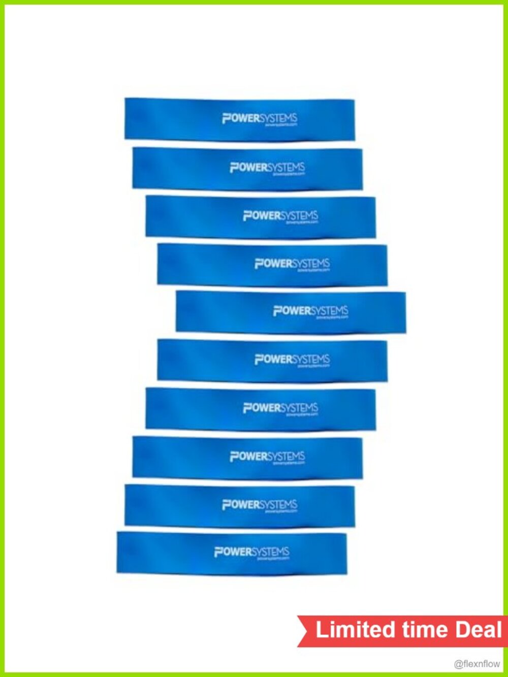 10-Piece Resistance Bands Set for Strength Training & Physical Therapy